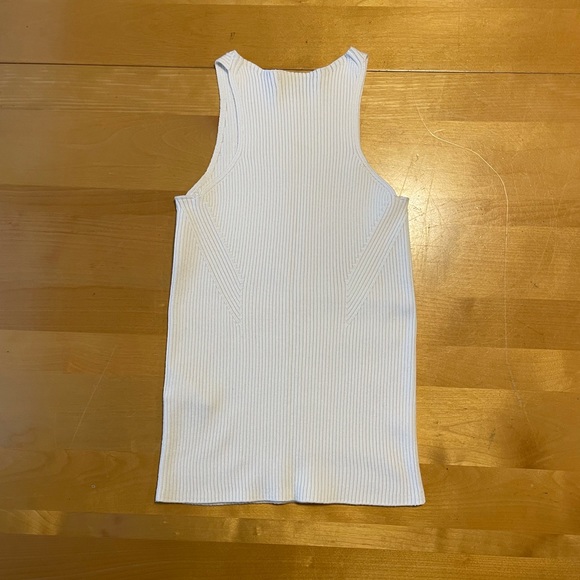 BR Standard White Ribbed Sweater Tank Top - Picture 4 of 8
